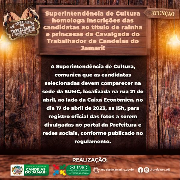 Baile da Rainha da 28° Cavalgada de Candeias do Jamari 2023